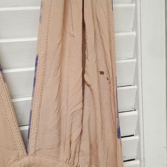 Urban Outfitters Maria Floral Print Halter Jumpsuit Size M - Picture 10 of 10